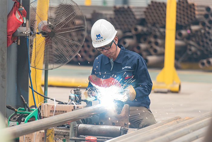 姜堰网架焊接车间